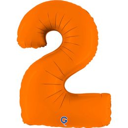 Grabo Number Matte Orange 40"/102cm Number 2 image