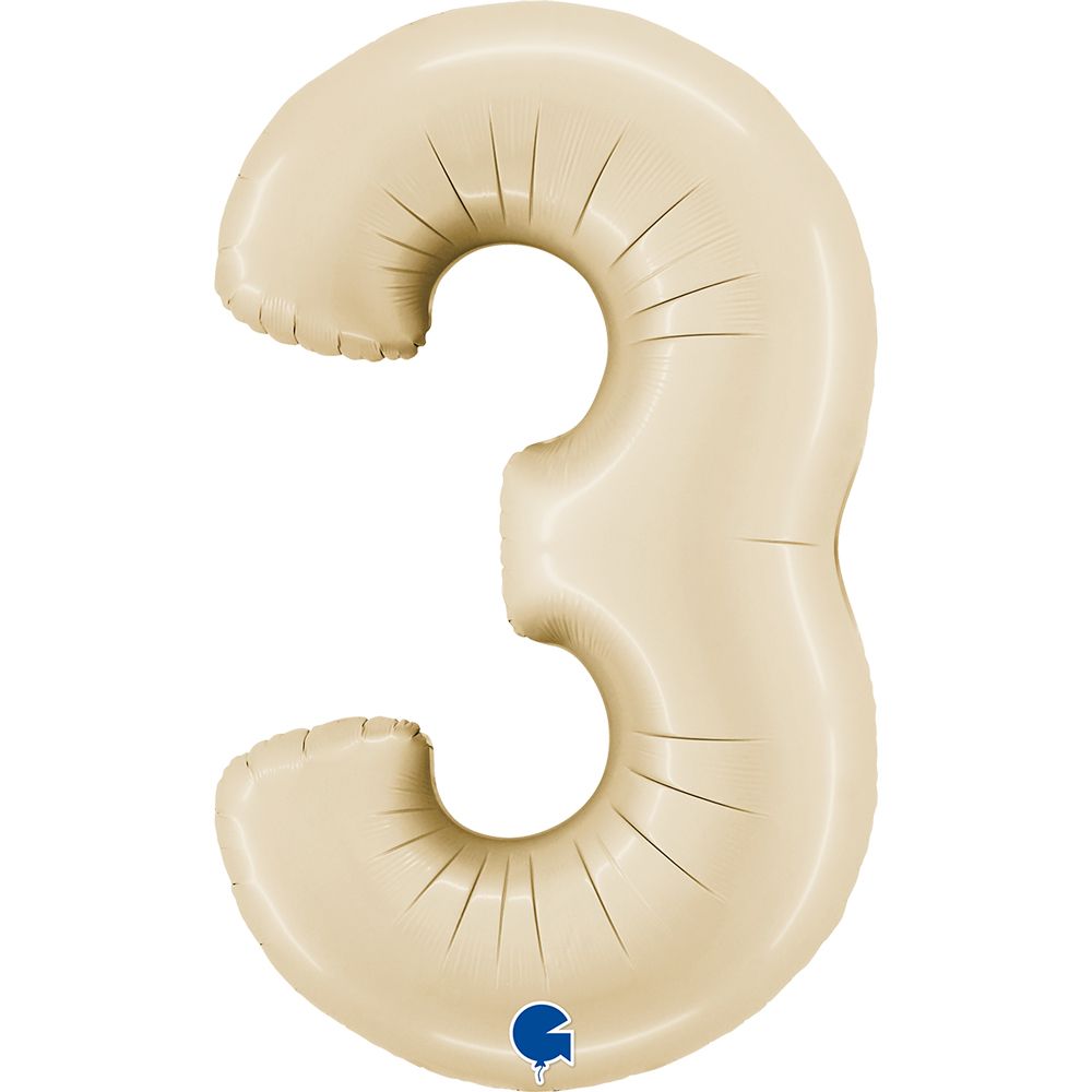 Grabo Number 3 Satin Cream 40"/102cm image