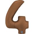 Grabo Number Satin Chocolate 40"/102cm Numurs 4