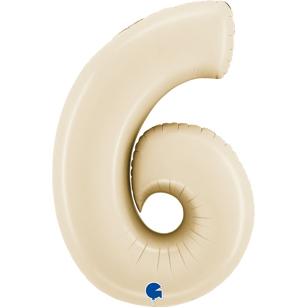 Grabo Number 6 Satin Cream 40"/102cm image