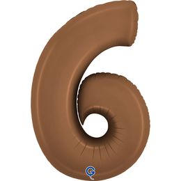 Grabo Number Satin Chocolate 40"/102cm Numurs 6 image