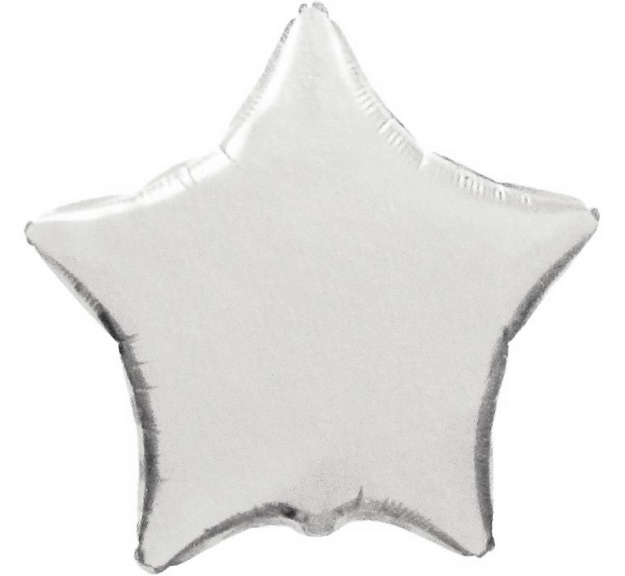 Flexmetal Star Silver 18"/46cm image