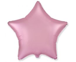 Flexmetal Star Satin Pink 18"/46cm image
