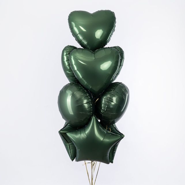 Flexmetal Round 18"/46cm satin dark green