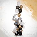 Sempertex Graffiti Black - Crystal Clear (390) 12"/30см, 25шт thumb
