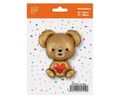 Flexmetal Teddy with Heart 24"/61cm Packed thumb