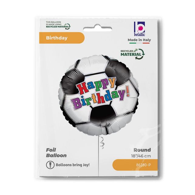 Grabo Soccer Ball Birthday 18"/46cm