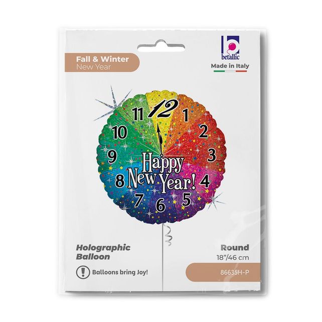 Grabo Jaungada Atpakaļskaitīšana New Year Countdown 18"/46cm
