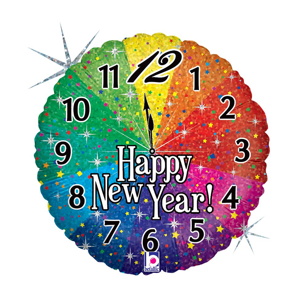 Grabo Jaungada Atpakaļskaitīšana New Year Countdown 18"/46cm image