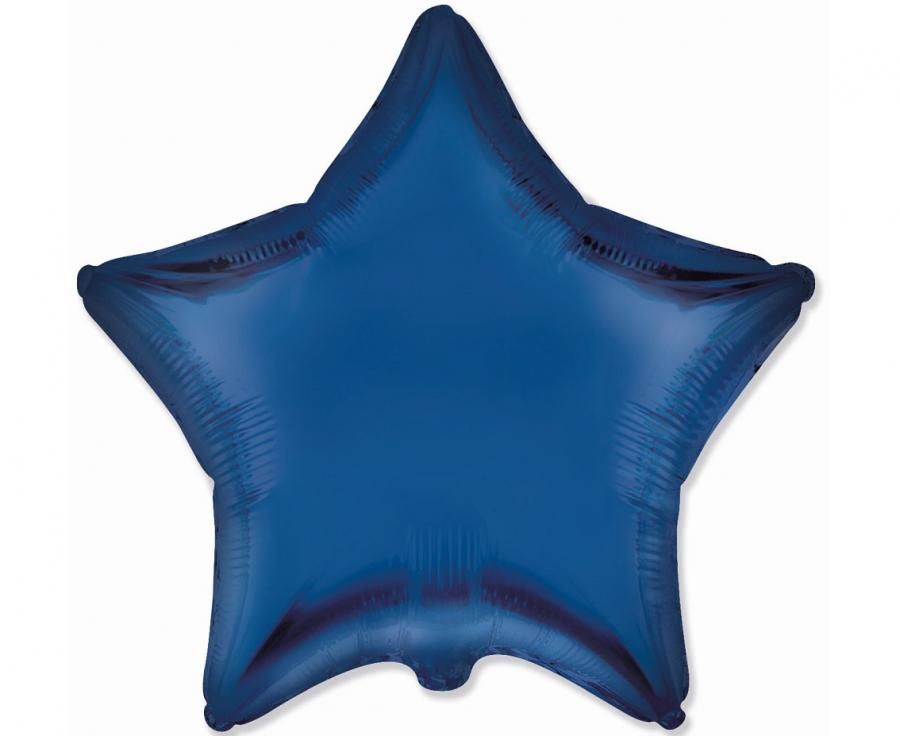 Flexmetal Star Satin Navy Blue 18"/46cm image