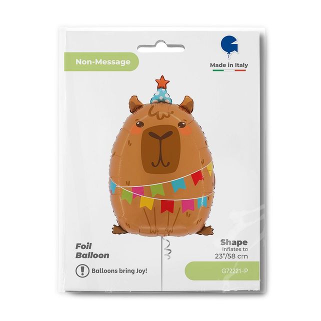 Grabo Капибара на вечеринке 23"/58см