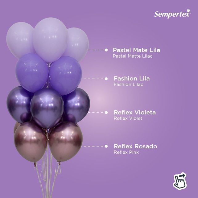 Sempertex Reflex Violet (951) 12"/30cm, 50pcs