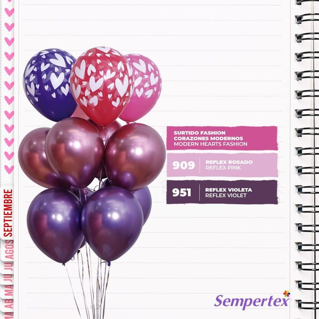 Sempertex Reflex Violet (951) 12"/30cm, 50pcs