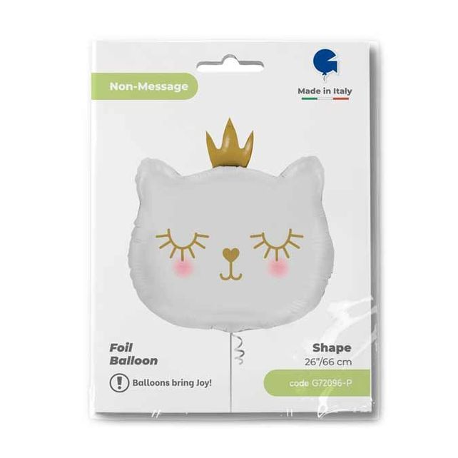 Grabo Kaķu Princesīte Balta 26"/66cm