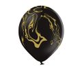 Belbal 12"/30cm marble 6pcs black&white thumb