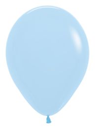 Sempertex Pastel Matte Blue (640) 12"/30cm, 12pcs image