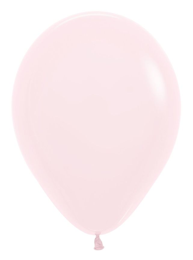 Sempertex Pastel Matte Pink 12"/30cm, 50pcs