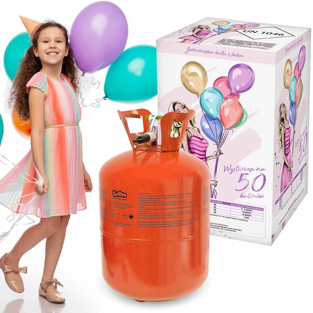 Balloon Helium Tank for 50pcs 9" Balloons image