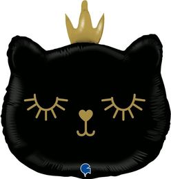 Grabo Kaķu Princesīte Melna 26"/66cm image