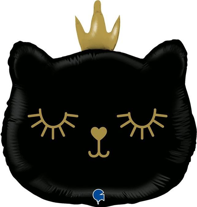 Grabo Kaķu Princesīte Melna 26"/66cm