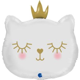 Grabo Kaķu Princesīte Balta 26"/66cm image