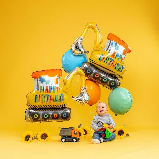 Grabo Экскаватор Birthday Construction Excavator 31"/79см