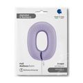 Grabo Цифра 0 Сатиновый Сиреневый 40"/102см thumb