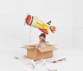 PartyDeco Plane 36"/91cm thumb