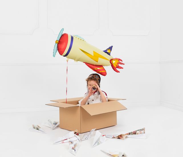 PartyDeco Plane 36"/91cm