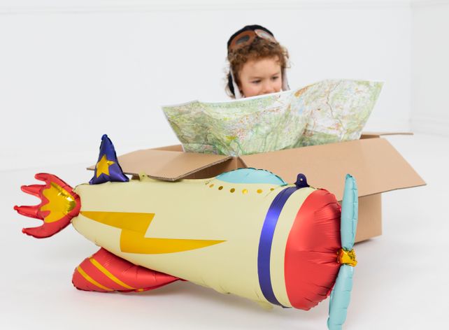 PartyDeco Plane 36"/91cm