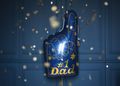 PartyDeco #1 Dad 32"/81cm thumb