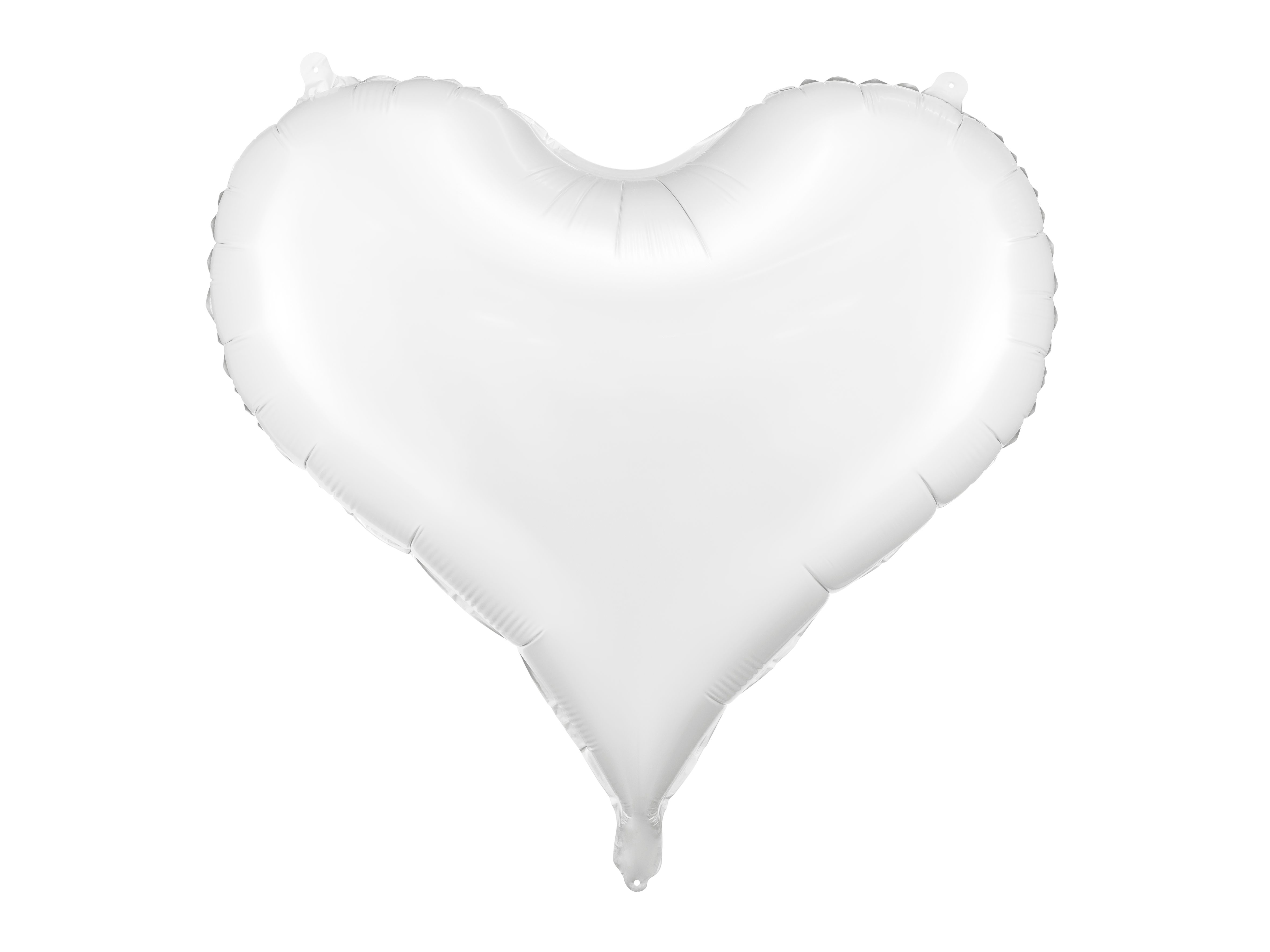 PartyDeco Heart 29"/74cm White