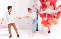 PartyDeco Heart with arrow 26"/66cm thumb