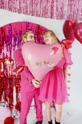 PartyDeco Heart with arrow 26"/66cm thumb