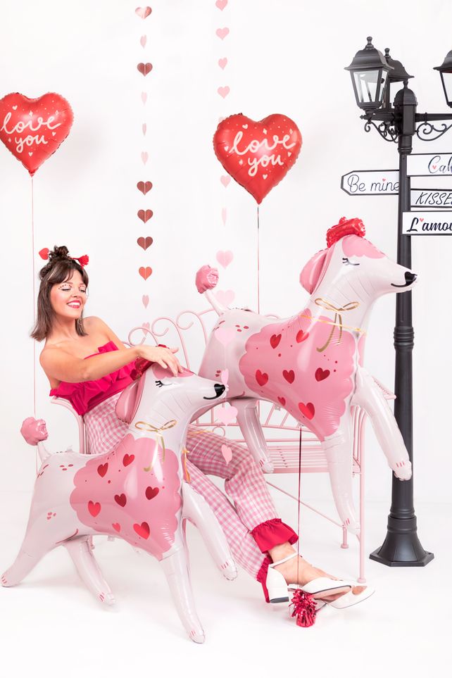 PartyDeco Poodle 47"/119cm