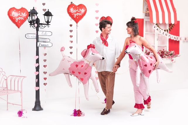 PartyDeco Poodle 47"/119cm