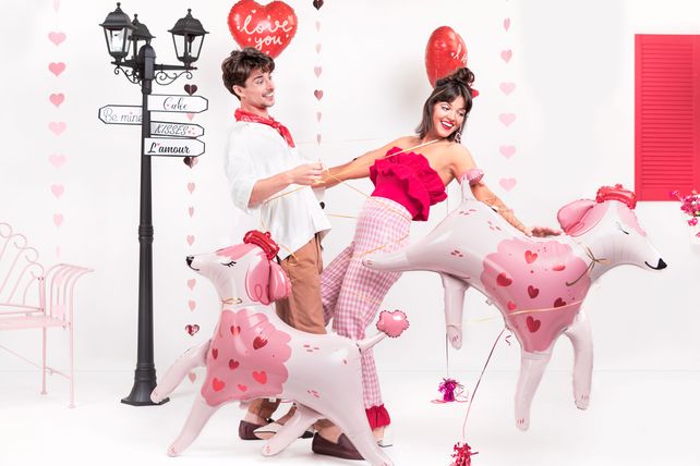 PartyDeco Poodle 47"/119cm