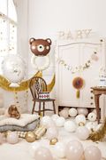 PartyDeco Teddy rattle 35"/89cm thumb