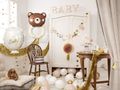 PartyDeco Teddy rattle 35"/89cm thumb