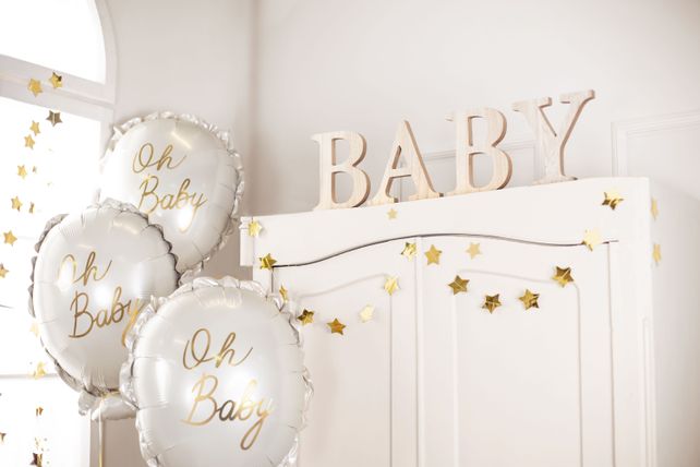 PartyDeco Oh Baby 27"/69cm