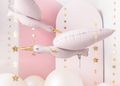 PartyDeco Stork 41"/104cm thumb