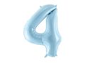 PartyDeco Gaiši zils 34"/86cm Numurs 4
