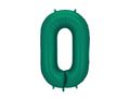 PartyDeco Bottle Green 34"/86cm Numurs 0