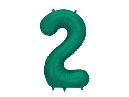 PartyDeco Bottle Green 34"/86cm Номер 2 image