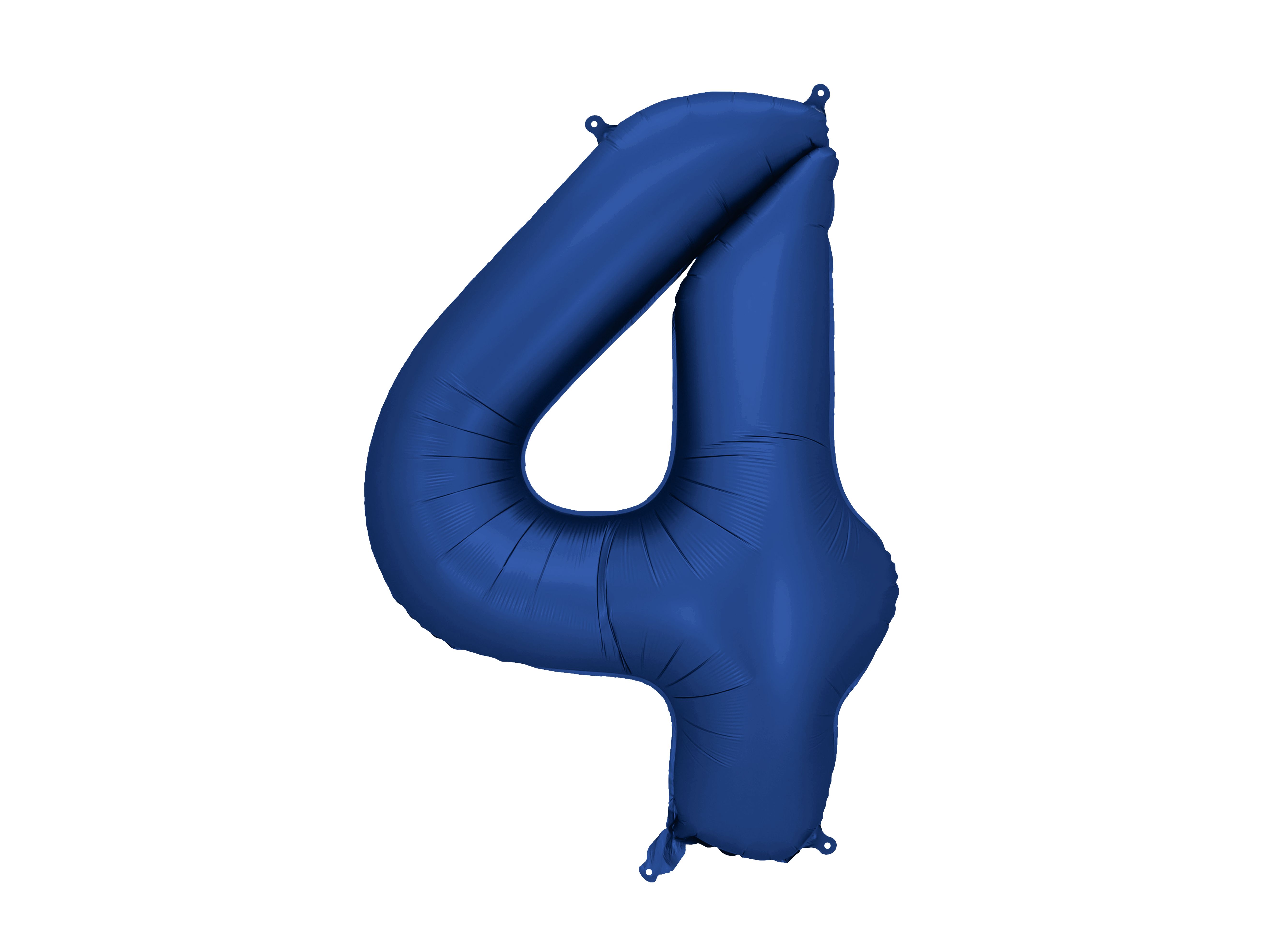 PartyDeco Navy 34"/86cm Number 4 image
