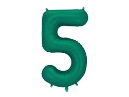 PartyDeco Bottle Green 34"/86cm Номер 5 image