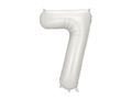 PartyDeco Silver 34"/86cm Numurs 7