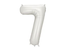 PartyDeco Silver 34"/86cm Numurs 7 image