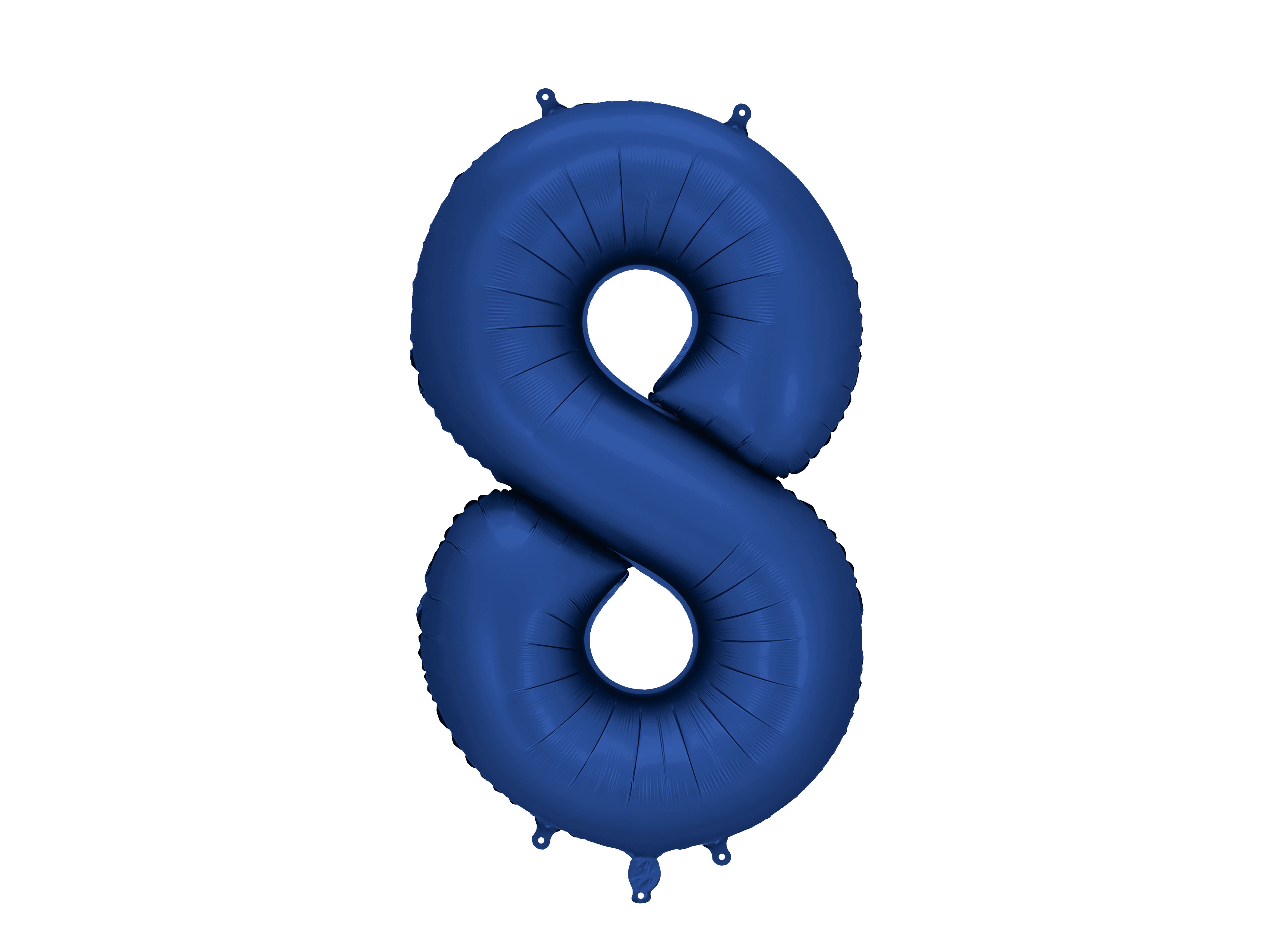 PartyDeco Navy 34"/86cm Number 8 image
