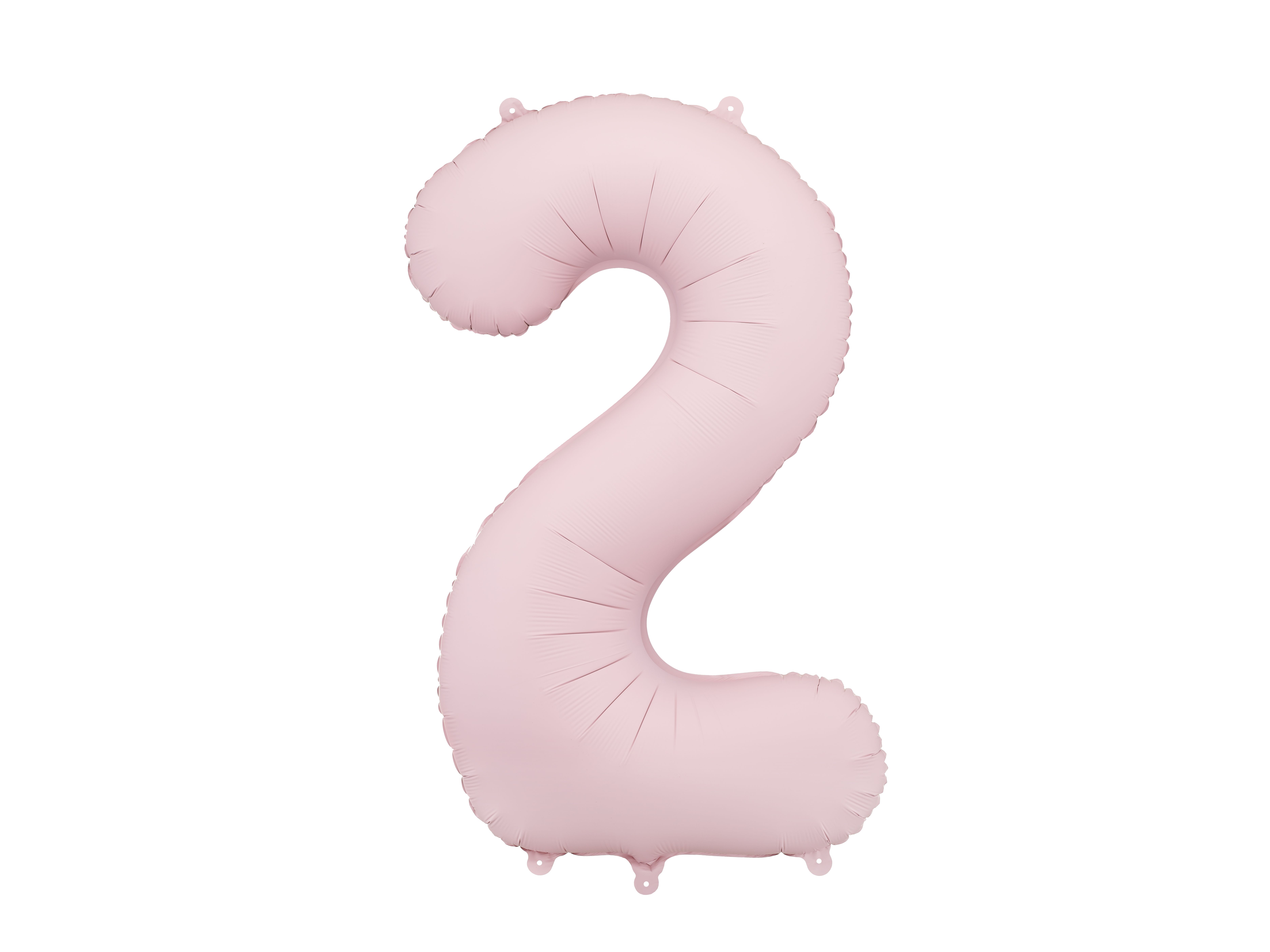 PartyDeco Light Pink 34"/86cm Number 2 image
